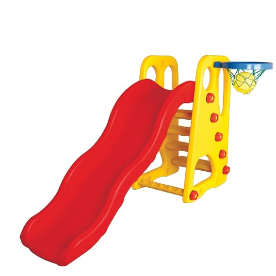 Planetarium Hub Castle Slide for Indoor & Outdoor Use | Safe & Fun | Ideal for Boys & Girls | Age 24M-8Y - ABC Slide