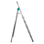 Planetarrium Hub Dura Heavy Duty Foldable Ladder for Home with Anti Skid Shoes and Knee Support (6 Step)