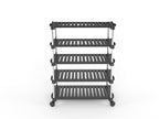 Planetarrium  Stackable and Durable, Easy to Assemble, Space Saving Wardrobe Organizer Shoe Rack/Book stand (5 Shelf)