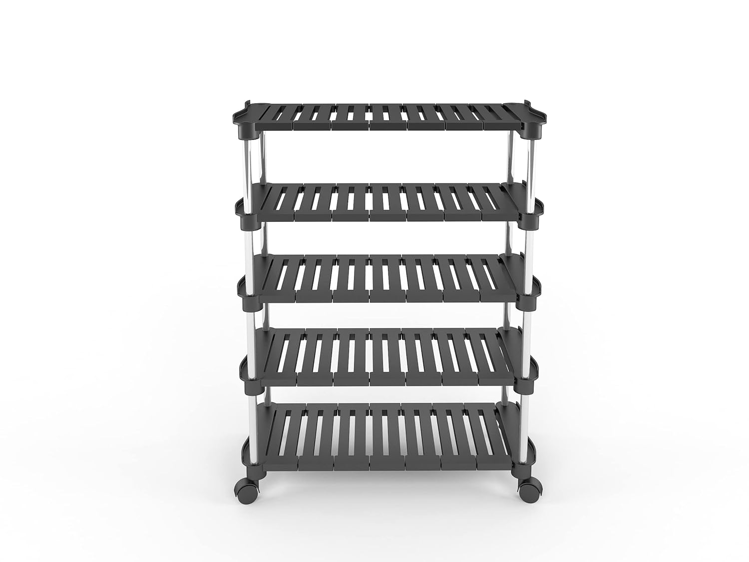 Planetarrium  Stackable and Durable, Easy to Assemble, Space Saving Wardrobe Organizer Shoe Rack/Book stand (5 Shelf)