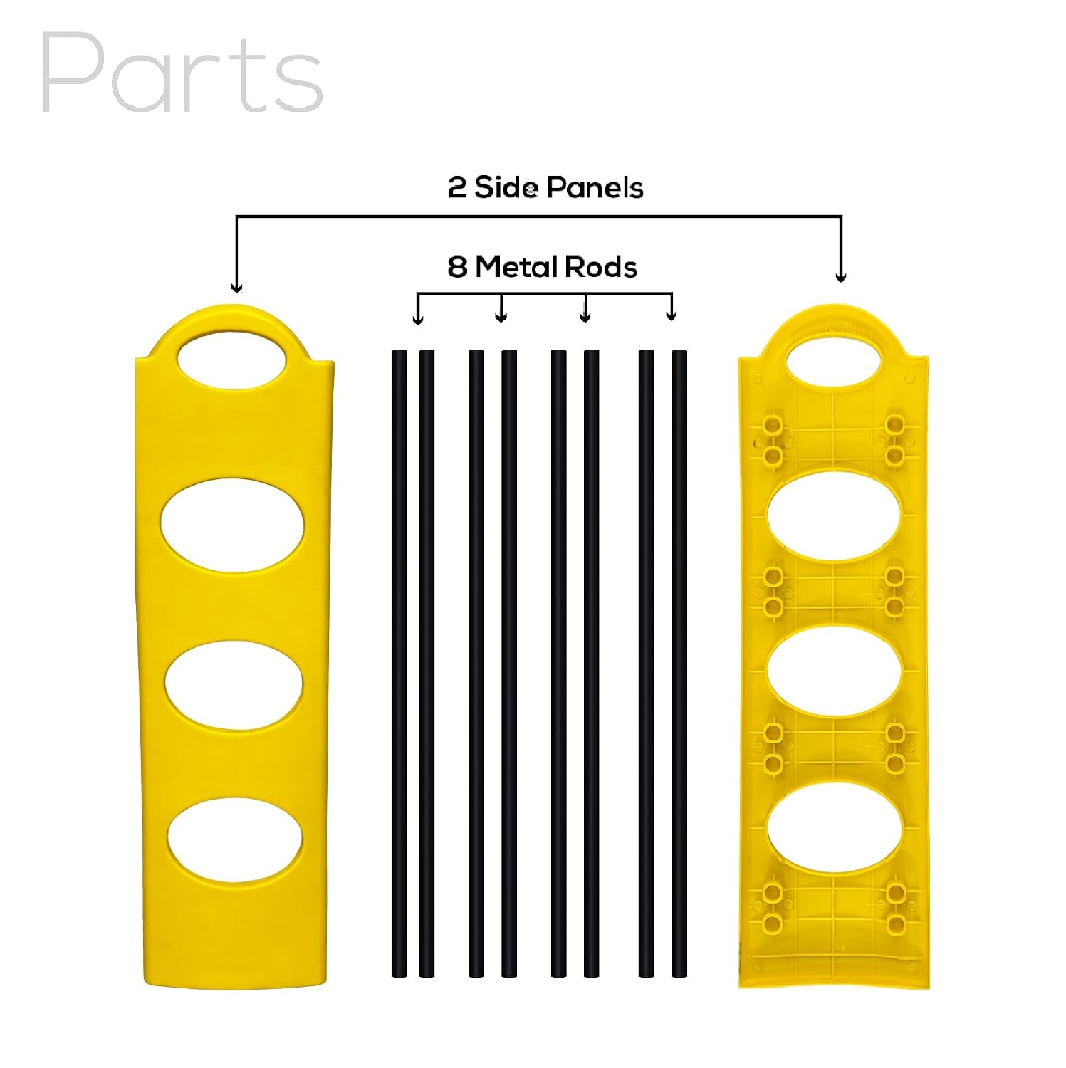 Premium 4 Shelf Plastic and Steel Shoe/Chappal/Book/Clothes Rack/Stand/for Home -ultra