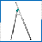 Planetarrium Hub Dura Heavy Duty Foldable Ladder for Home with Anti Skid Shoes and Knee Support (5 Step)