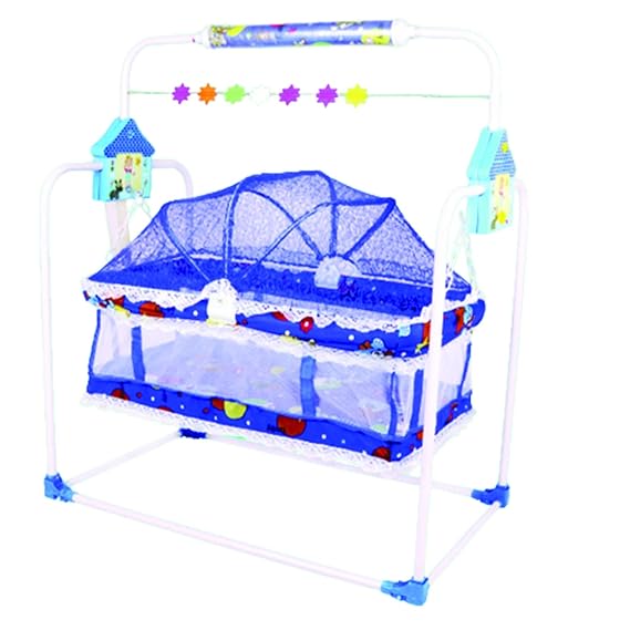 Planetarium Hub Premium Baby Cradle: Mobile Swing with Powder Coating - Attractive Design for Your Baby's Comfort-CC-J10