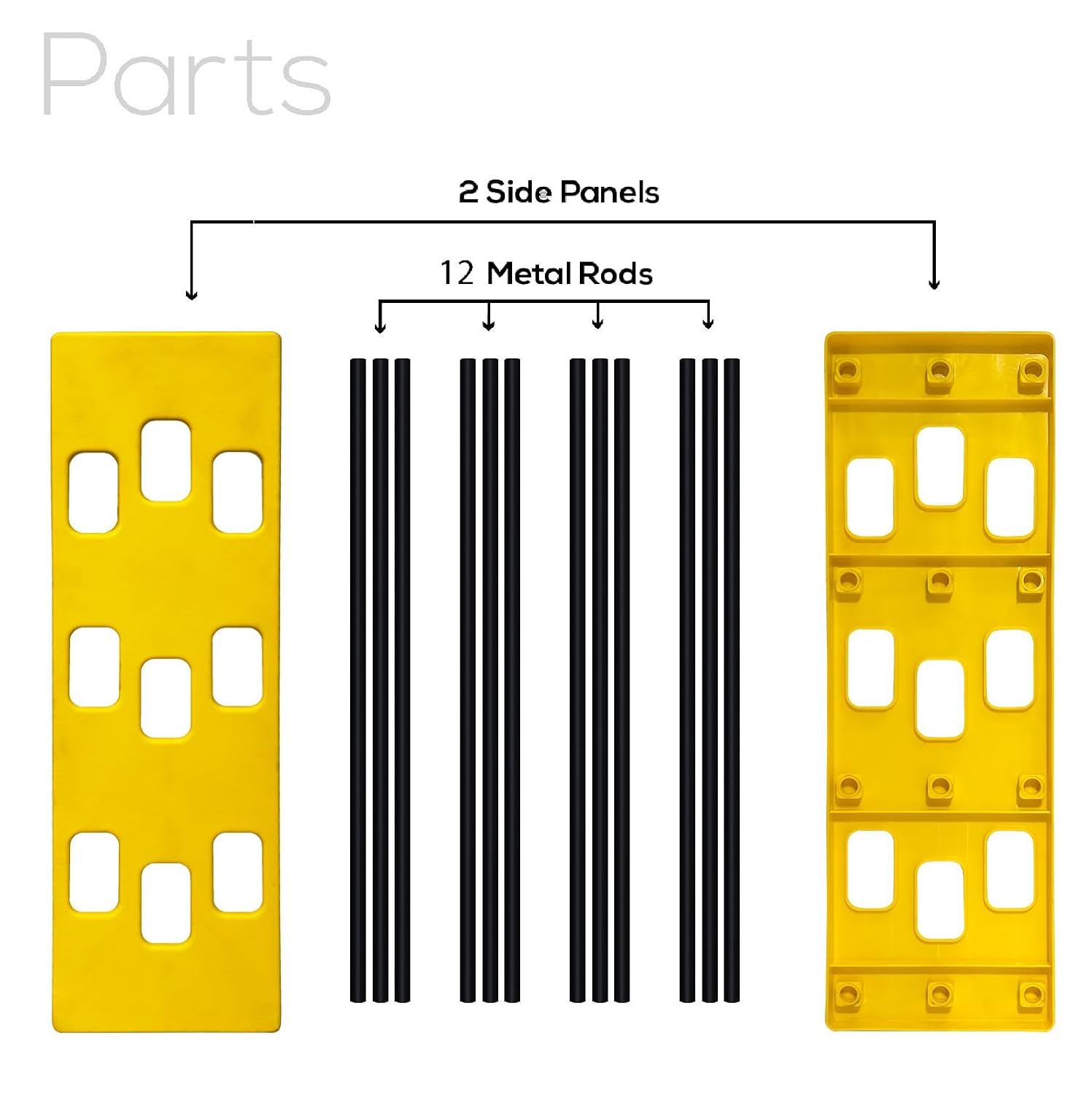 Premium 4 Shelf Plastic and Steel Shoe/Chappal/Book/Clothes Rack/Stand/for Home -ultra