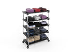 Planetarrium  Stackable and Durable, Easy to Assemble, Space Saving Wardrobe Organizer Shoe Rack/Book stand (5 Shelf)