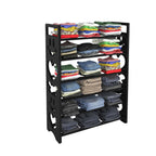 Premium 4 Shelf Plastic and Steel Shoe/Chappal/Book/Clothes Rack/Stand/for Home -ultra