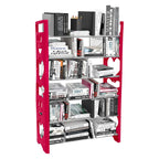 Planetarrium Premium 6 Shelf Plastic and Steel Shoe/Chappal/Book/Clothes Rack/Stand/for Home